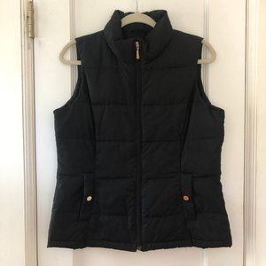 Charter Club Black Puffer Vest